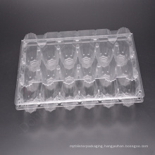 Wholesale 18 holes plastic egg tray blister packaging box